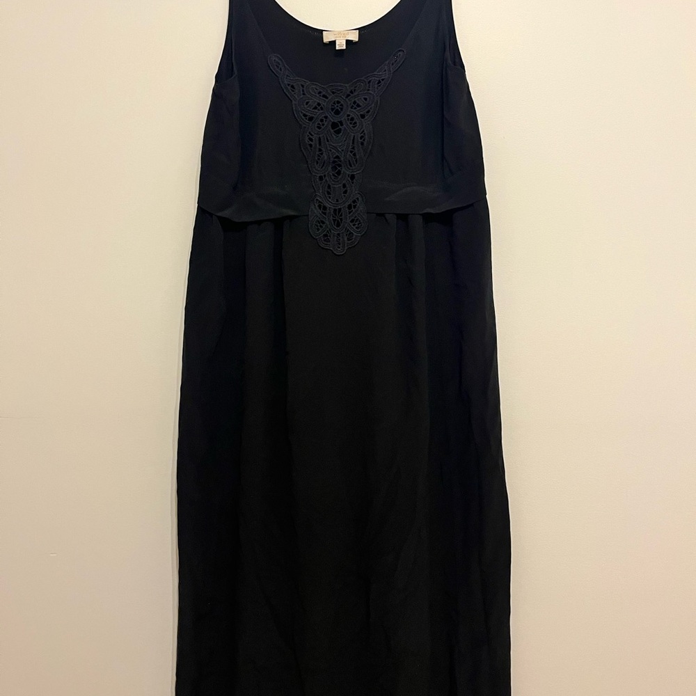 Black Aritzia maxi dress